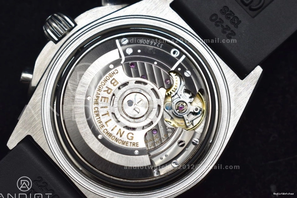 1:1 Chrono 427 43mm A LE Best Version BLS SS B01 Attractive Navitimer Wht L-Black 0725